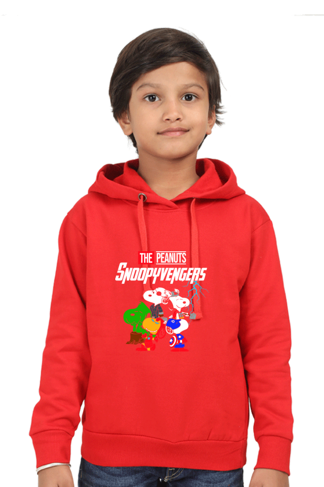 Kids Hooded Sweatshirt - SnoopyVengers