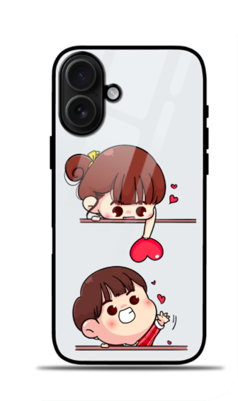 Love -- Glass Phone Case