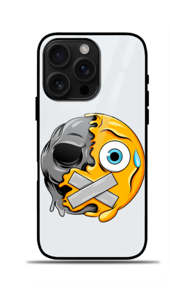 Staying Silent -- Glass Phone Case