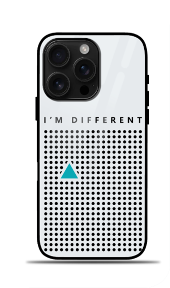 I'M Different -- Glass Phone Cover