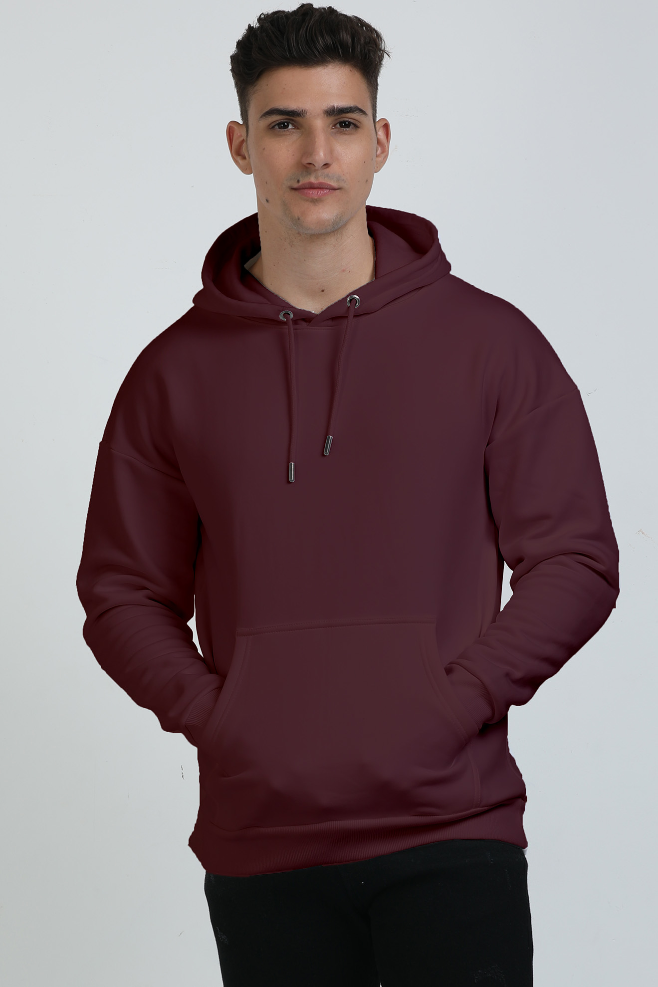 Men Oversized Hooded Sweatshirt -- Game Over