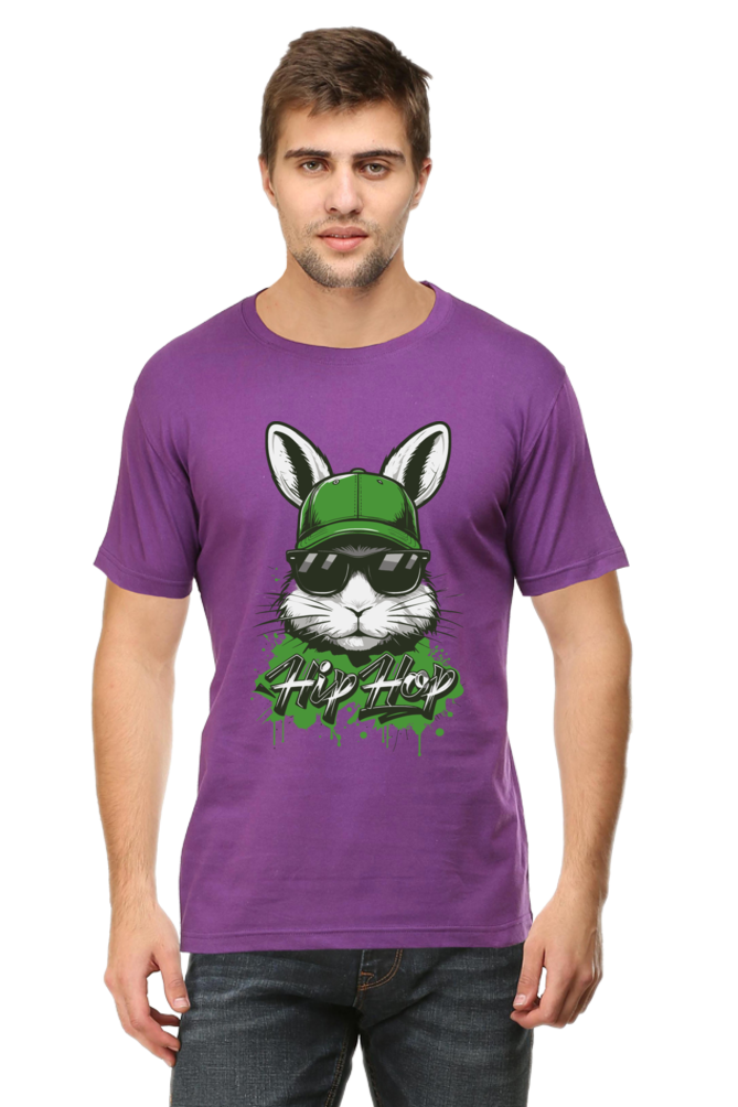 Male Round Neck Half Sleeve -- Hip Hop