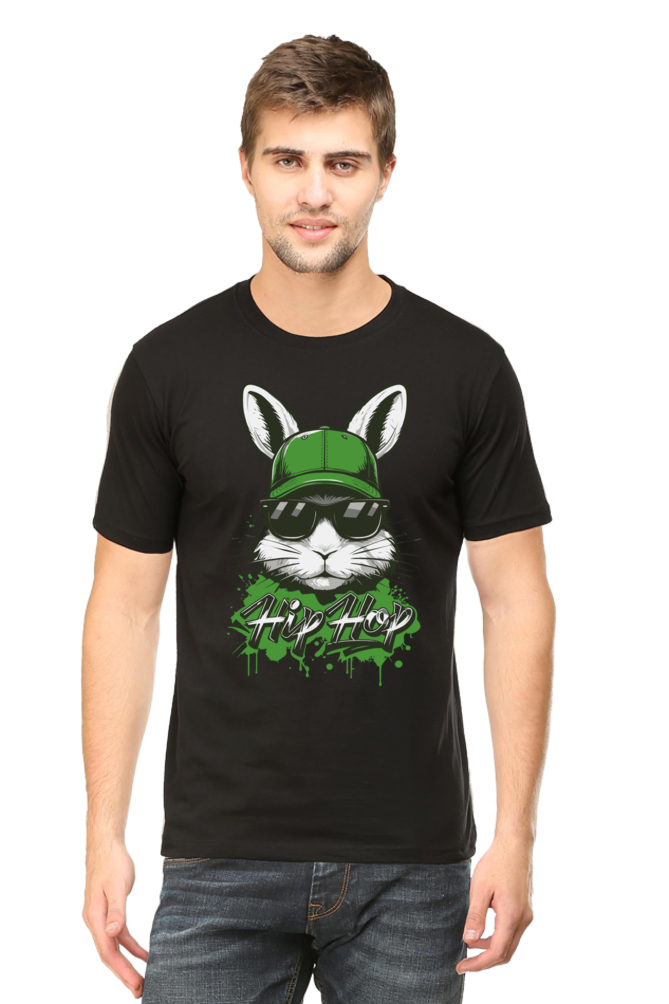 Male Round Neck Half Sleeve -- Hip Hop