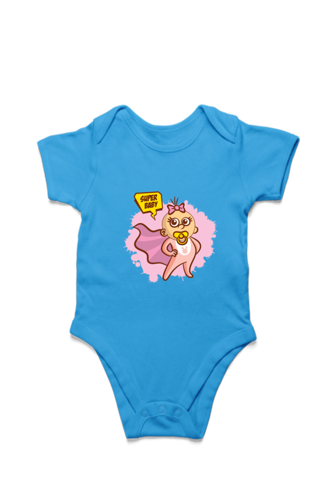 Kids Rompers -- Super Baby Girl