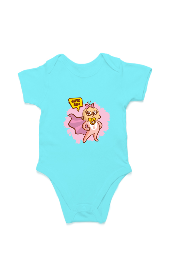 Kids Rompers -- Super Baby Girl