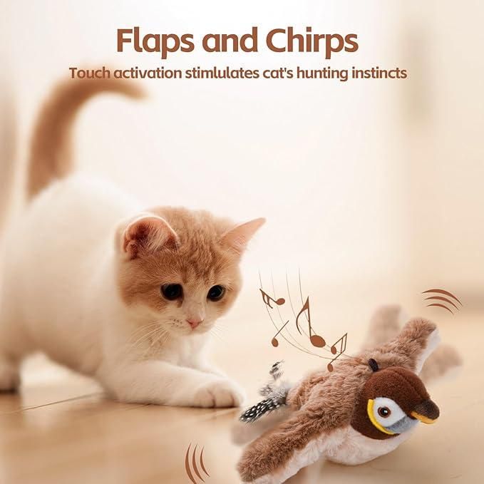 Flapping Cat Toy – Chaos Mode: ON 🐾