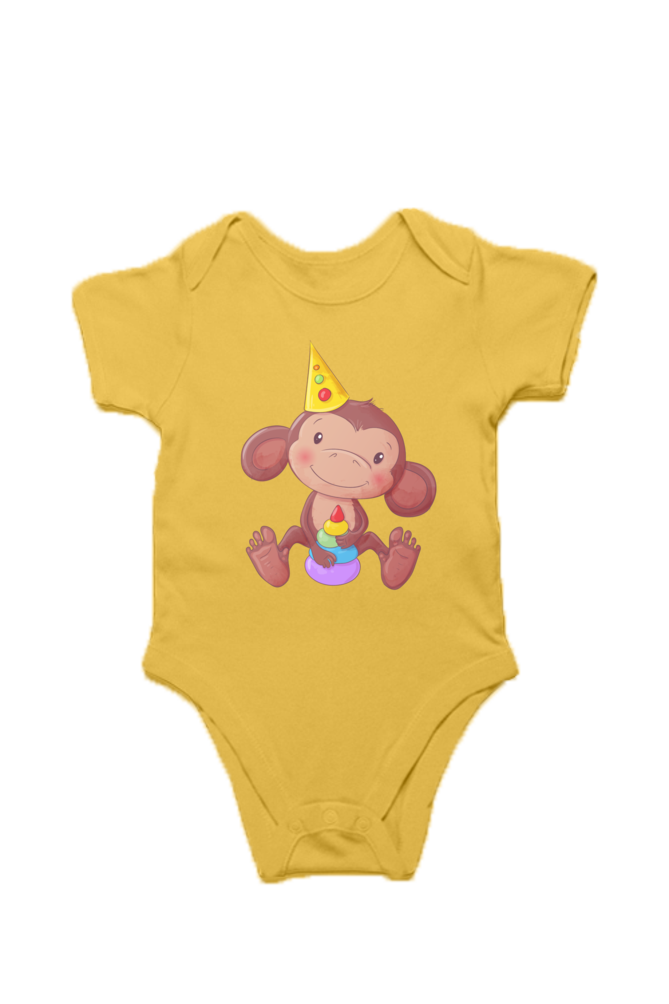 Kids Rompers - Happy Monkey