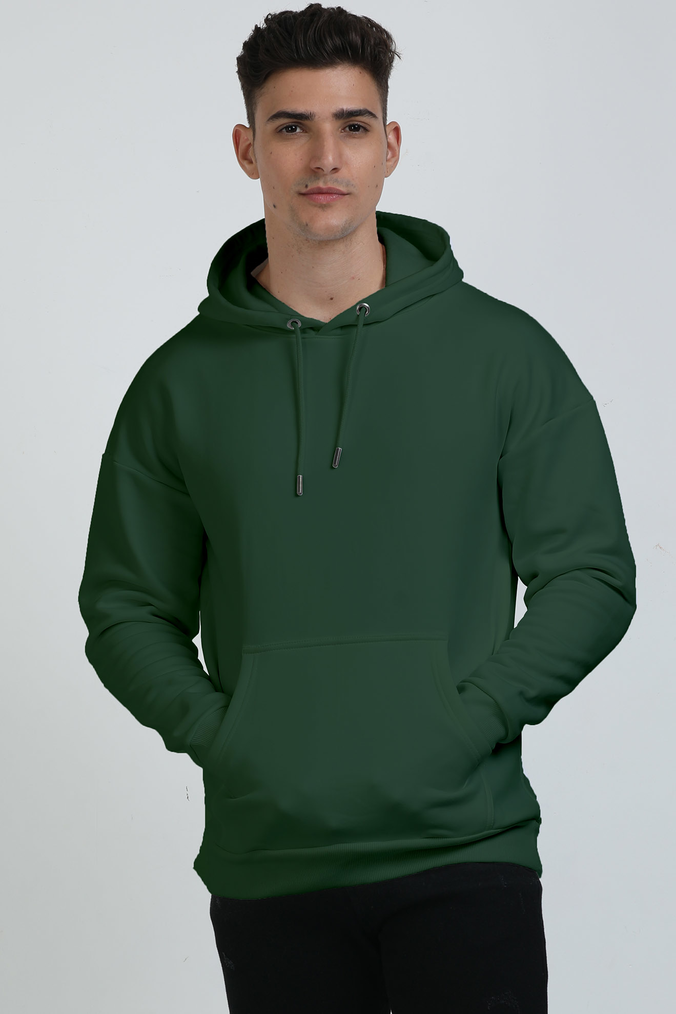 Men Oversized Hooded Sweatshirt -- Game Over