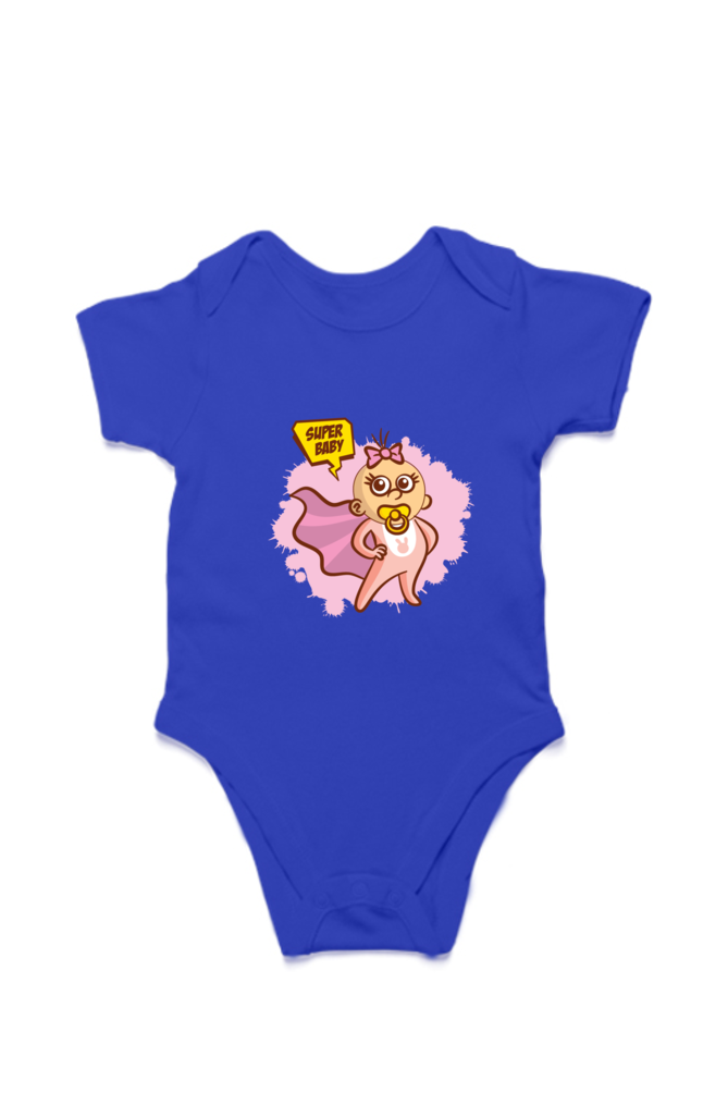 Kids Rompers -- Super Baby Girl