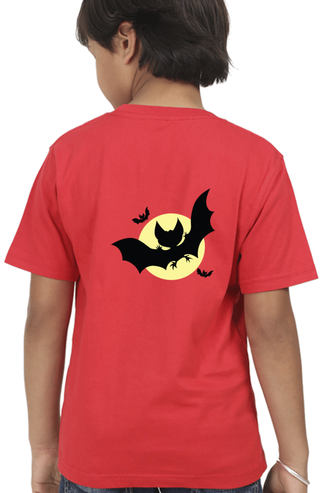 Boy Round Neck Half Sleeve -- Baby Bat