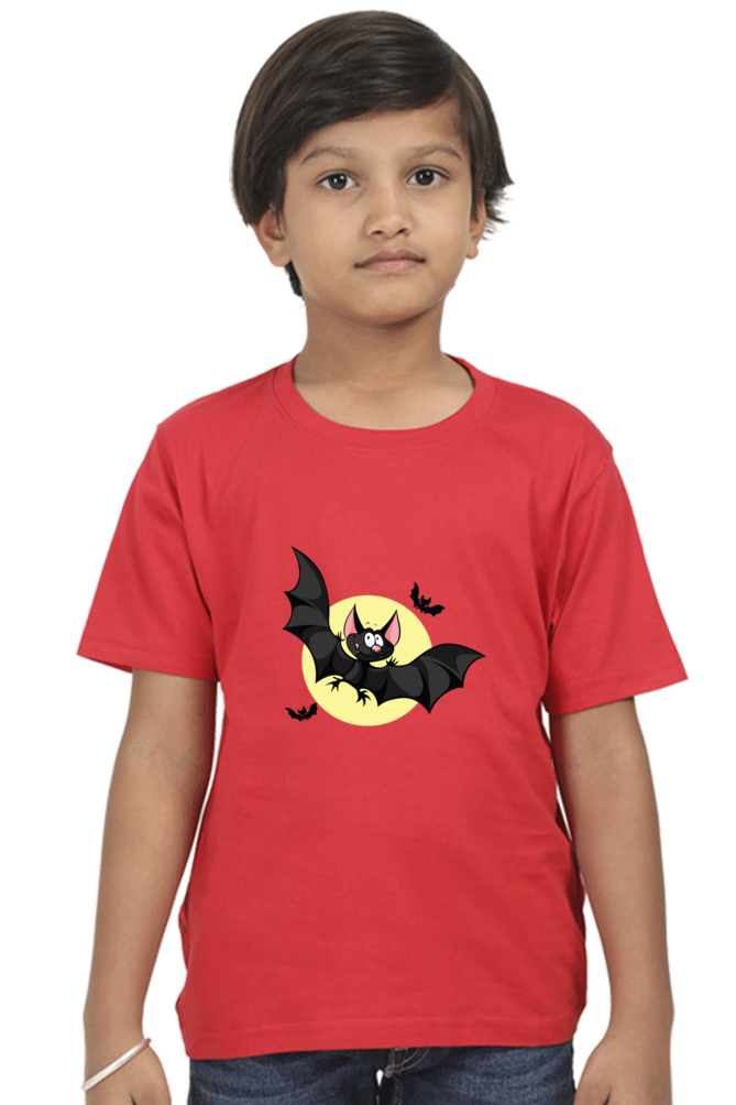 Boy Round Neck Half Sleeve -- Baby Bat