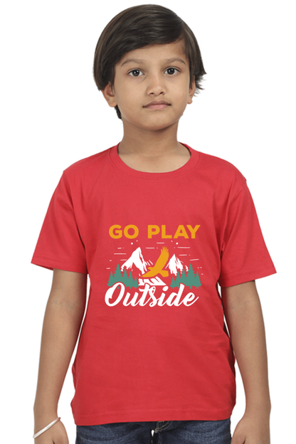 Boys T-Shirt - Go play