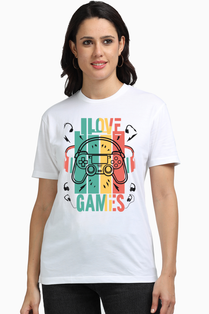 Female Supima T-Shirts -  Game