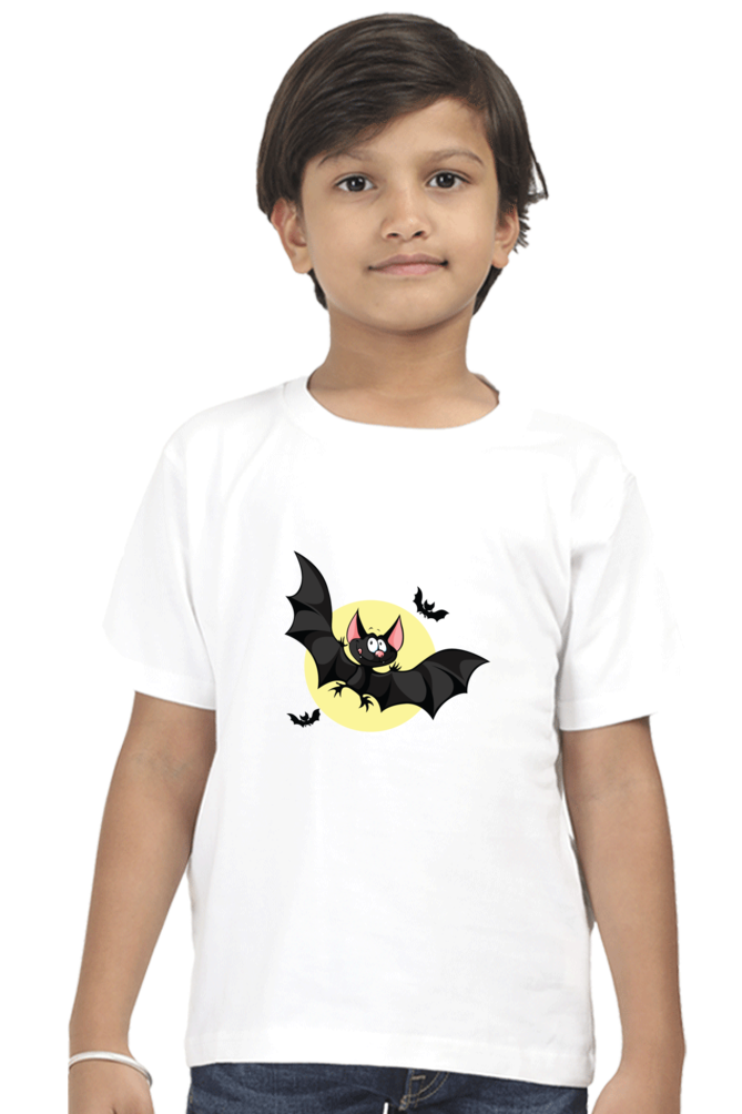 Boy Round Neck Half Sleeve -- Baby Bat