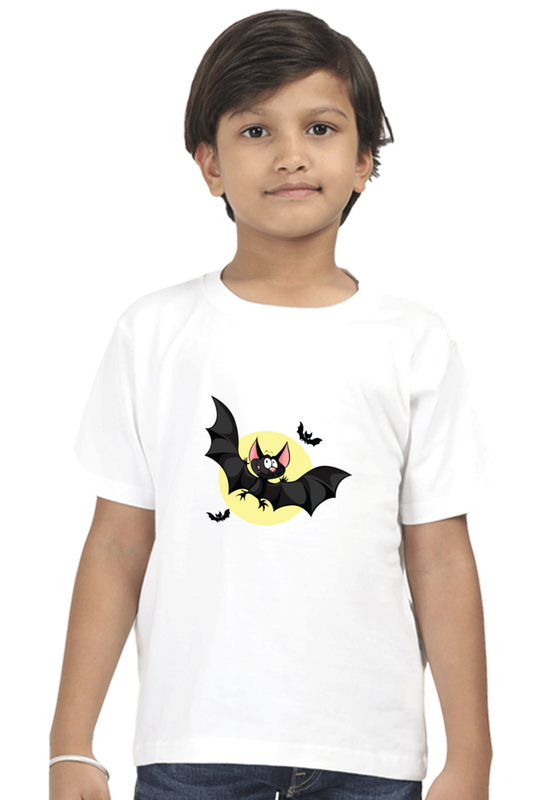 Boy Round Neck Half Sleeve -- Baby Bat