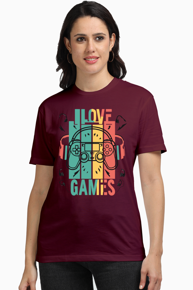 Female Supima T-Shirts -  Game