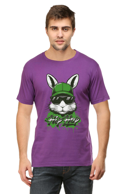 Male Round Neck Half Sleeve -- Hip Hop