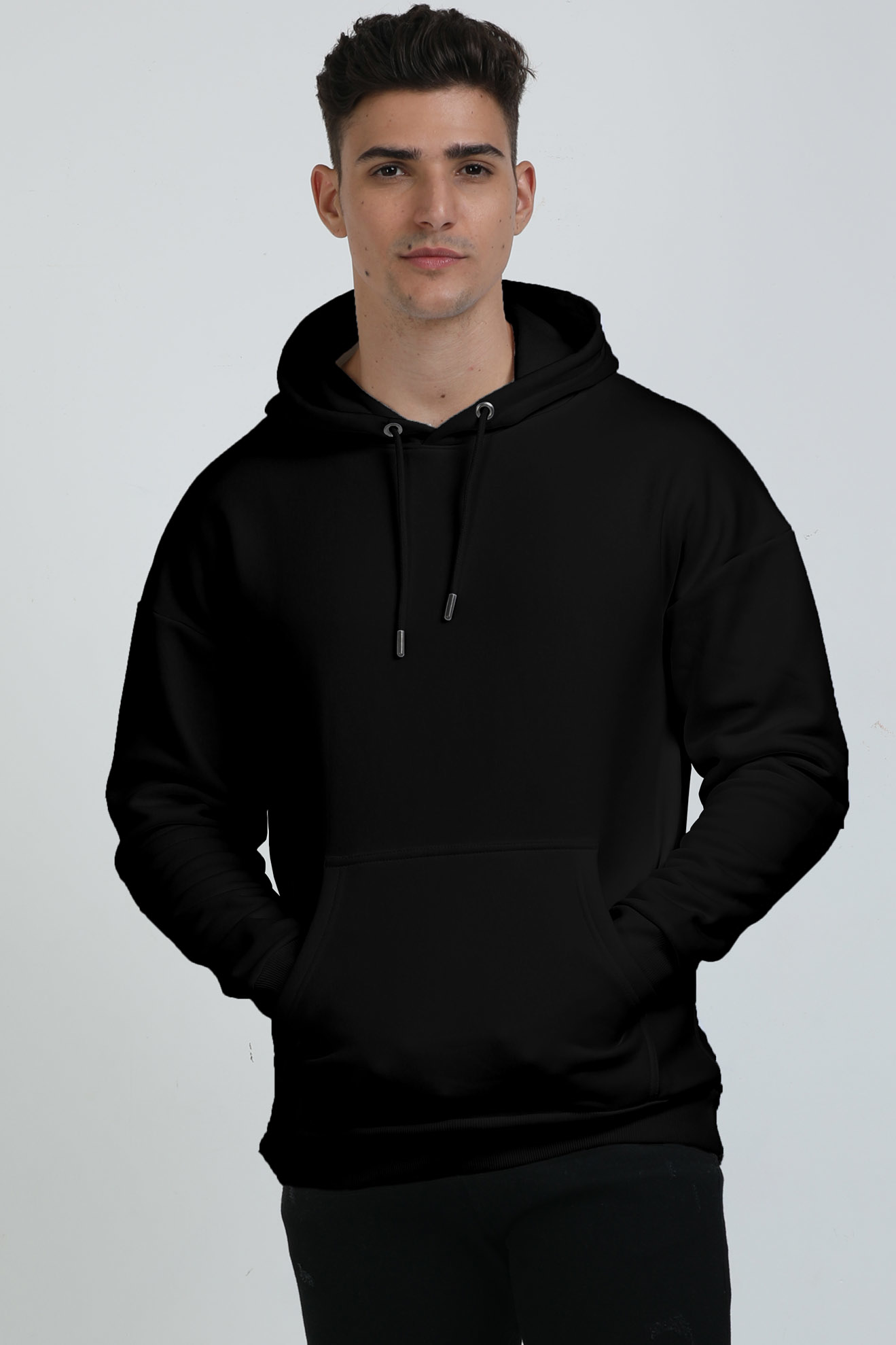 Men Oversized Hooded Sweatshirt -- Game Over