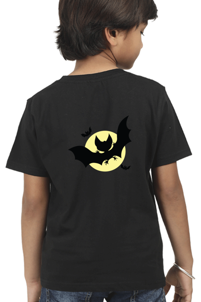 Boy Round Neck Half Sleeve -- Baby Bat