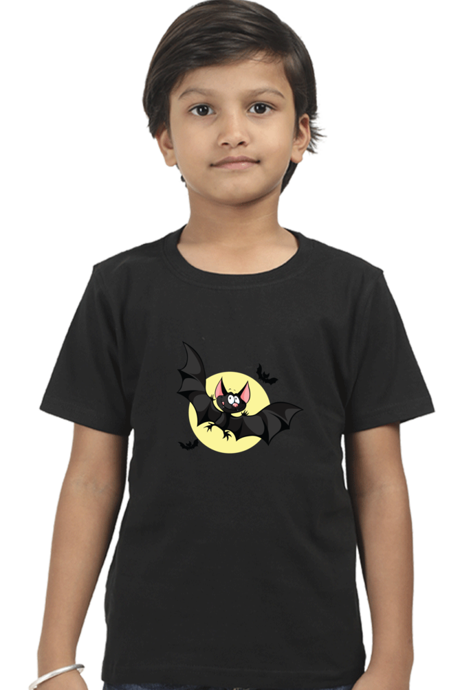 Boy Round Neck Half Sleeve -- Baby Bat