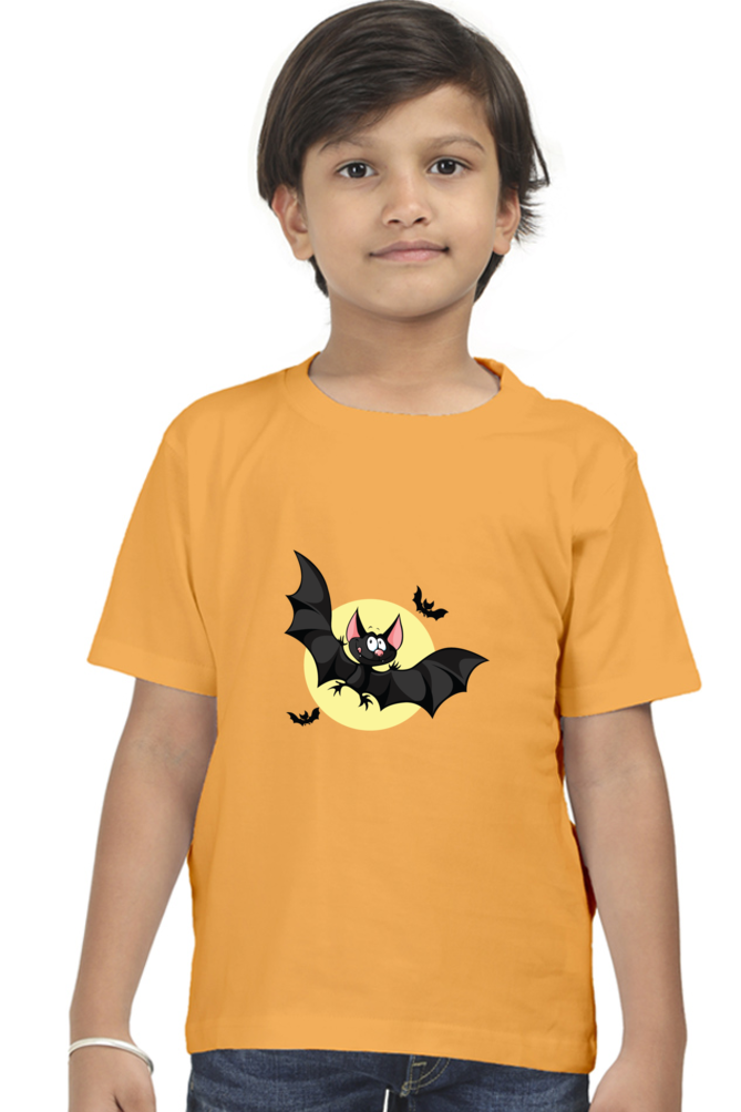 Boy Round Neck Half Sleeve -- Baby Bat