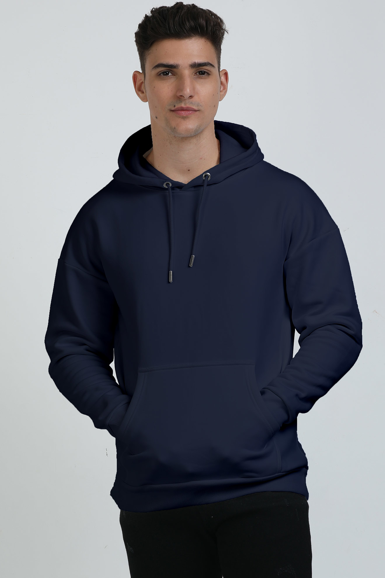 Men Oversized Hooded Sweatshirt -- Game Over