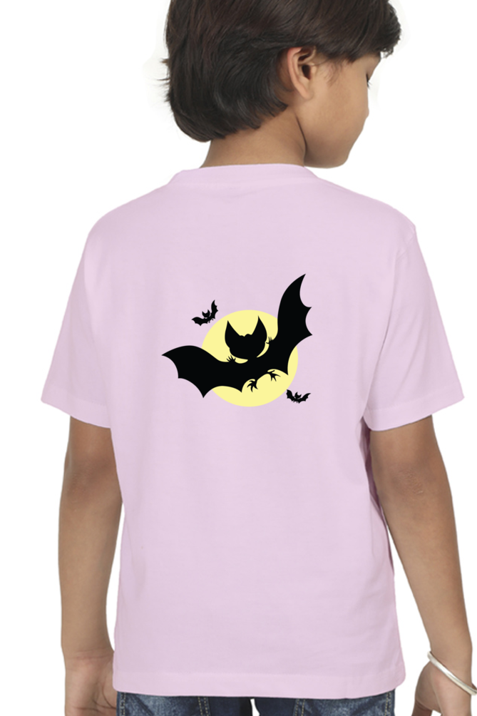 Boy Round Neck Half Sleeve -- Baby Bat