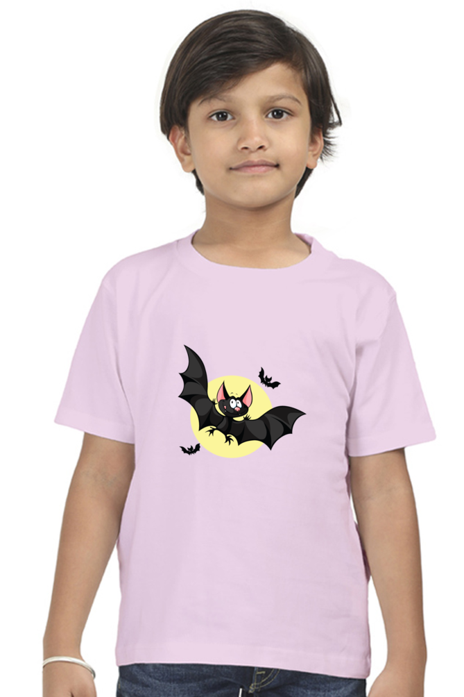 Boy Round Neck Half Sleeve -- Baby Bat