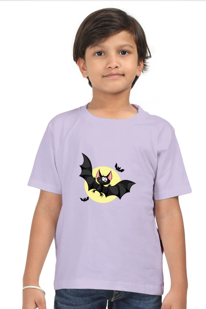 Boy Round Neck Half Sleeve -- Baby Bat