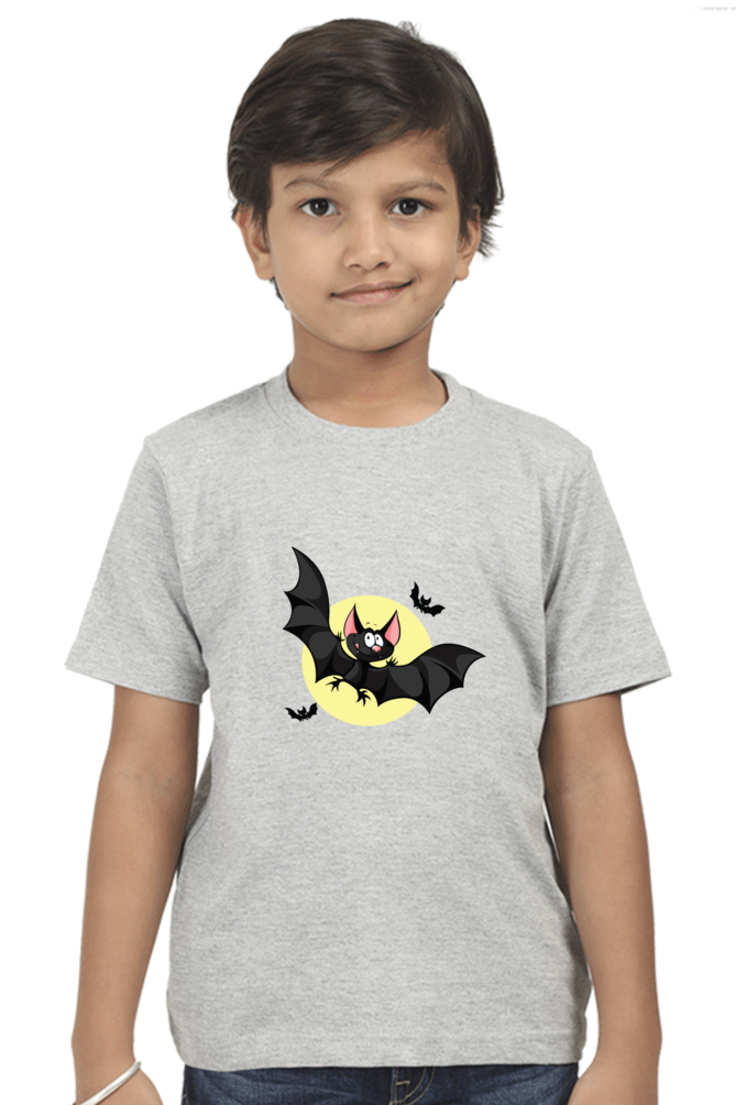 Boy Round Neck Half Sleeve -- Baby Bat