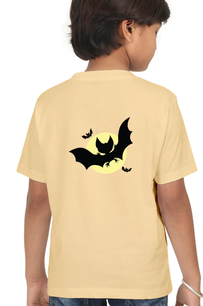 Boy Round Neck Half Sleeve -- Baby Bat