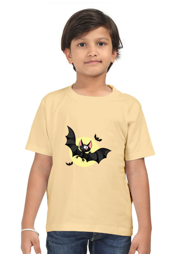 Boy Round Neck Half Sleeve -- Baby Bat