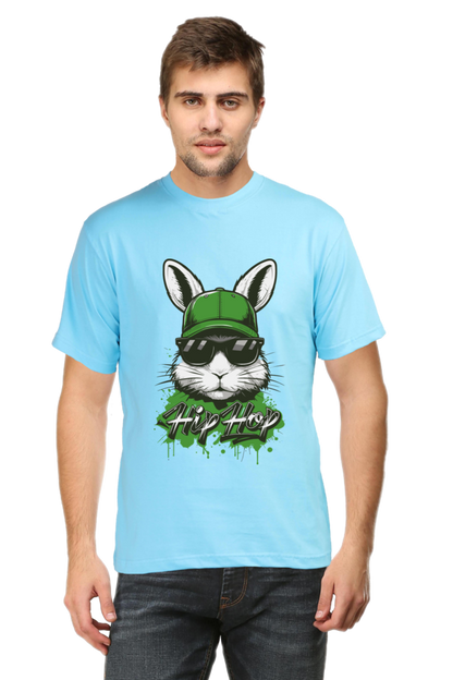 Male Round Neck Half Sleeve -- Hip Hop