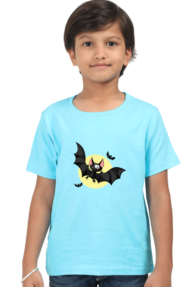 Boy Round Neck Half Sleeve -- Baby Bat