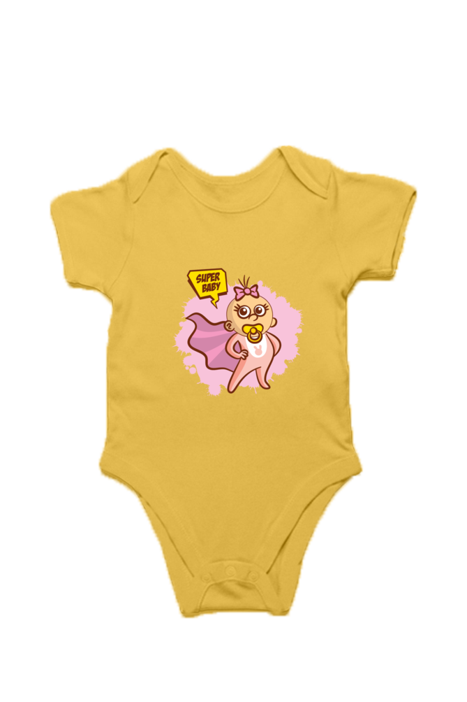 Kids Rompers -- Super Baby Girl