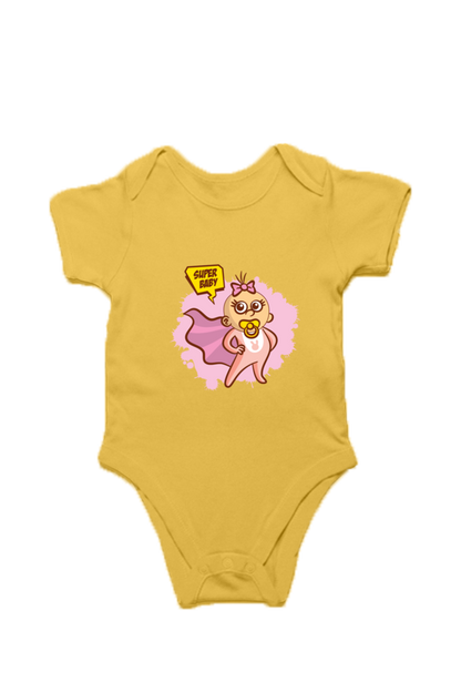Kids Rompers -- Super Baby Girl