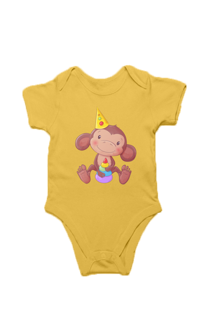 Kids Rompers - Happy Monkey