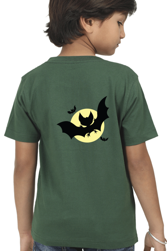 Boy Round Neck Half Sleeve -- Baby Bat