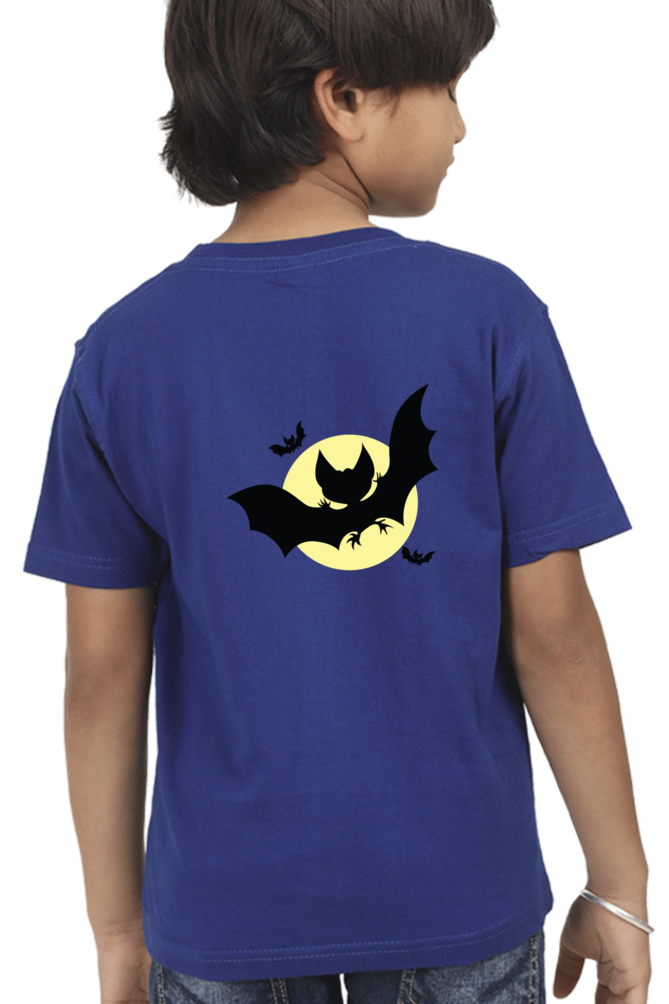 Boy Round Neck Half Sleeve -- Baby Bat