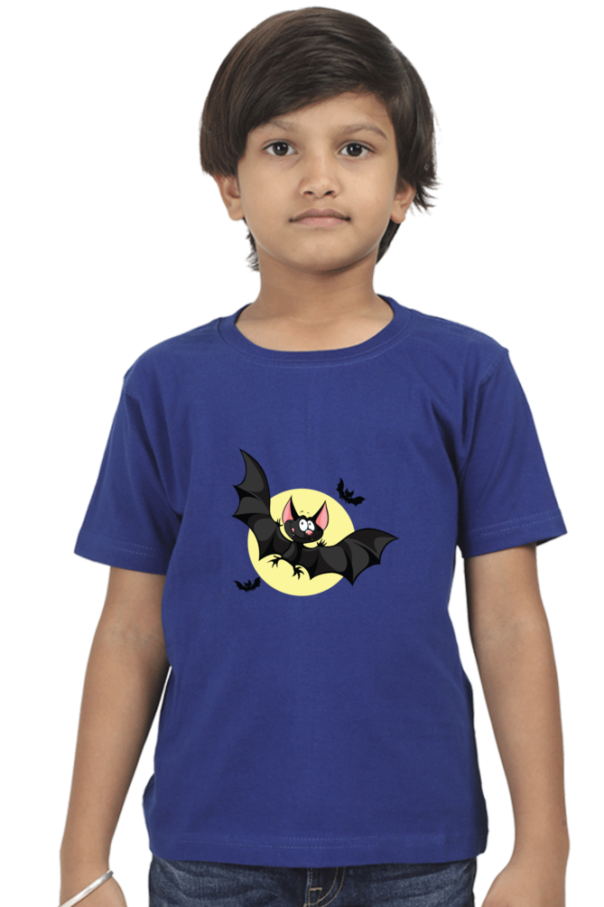 Boy Round Neck Half Sleeve -- Baby Bat